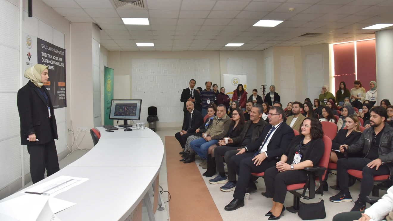 Öğrenciler, TÜBİTAK Projeleri’ni anlattı